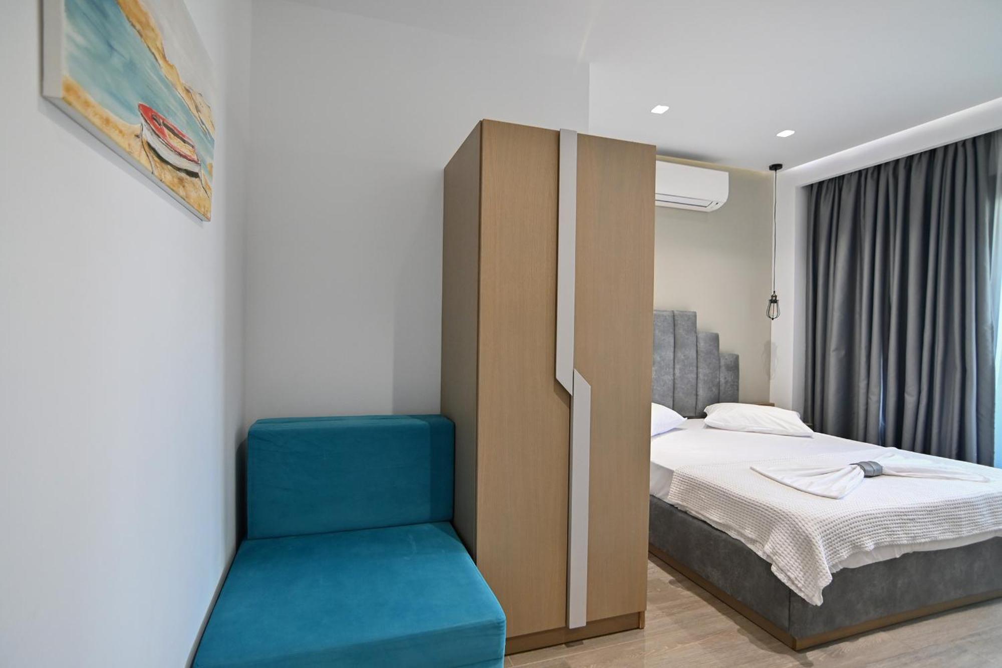 Amalia Rooms Sea View Nea Vrasna Luaran gambar