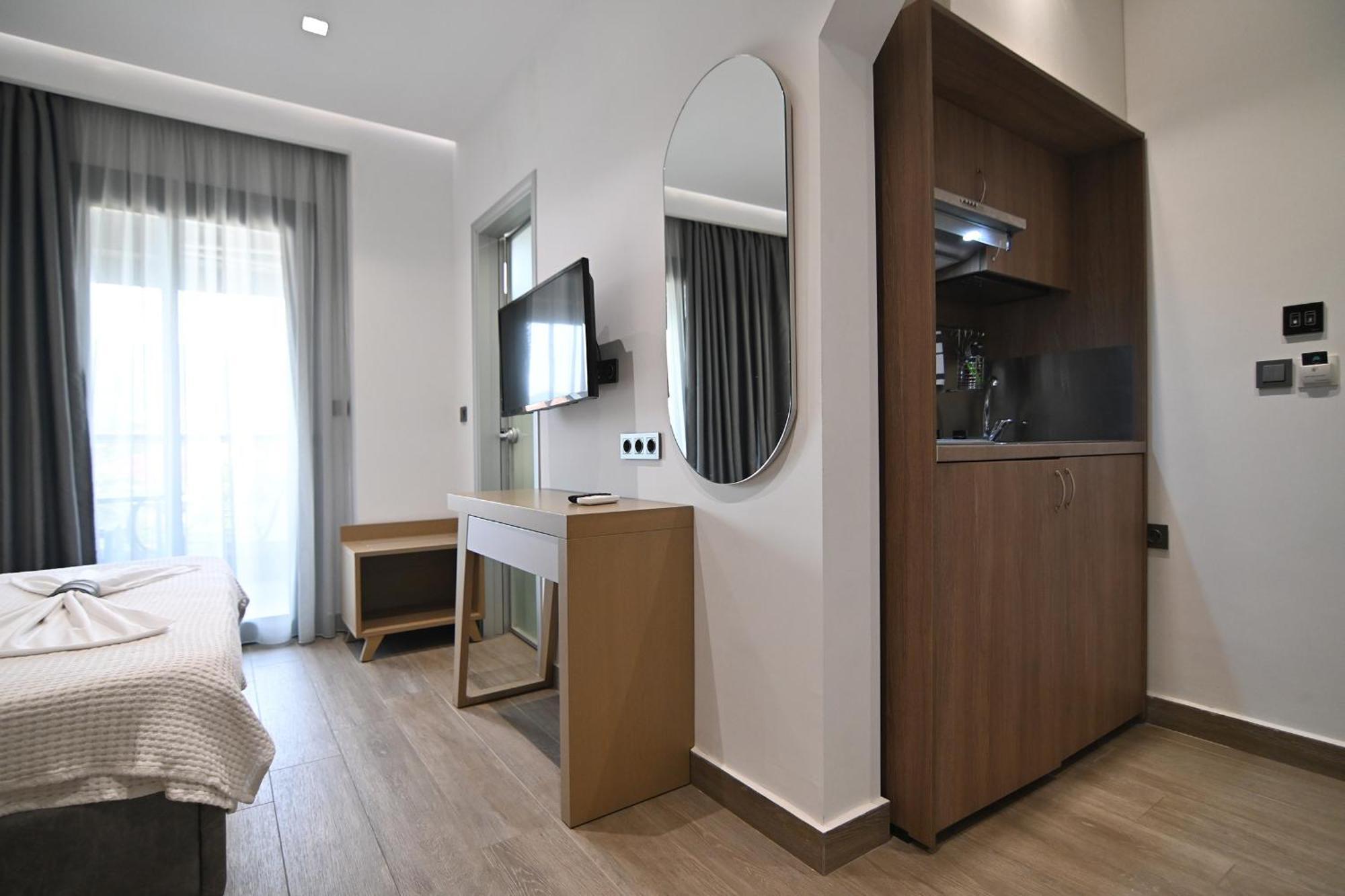 Amalia Rooms Sea View Nea Vrasna Luaran gambar