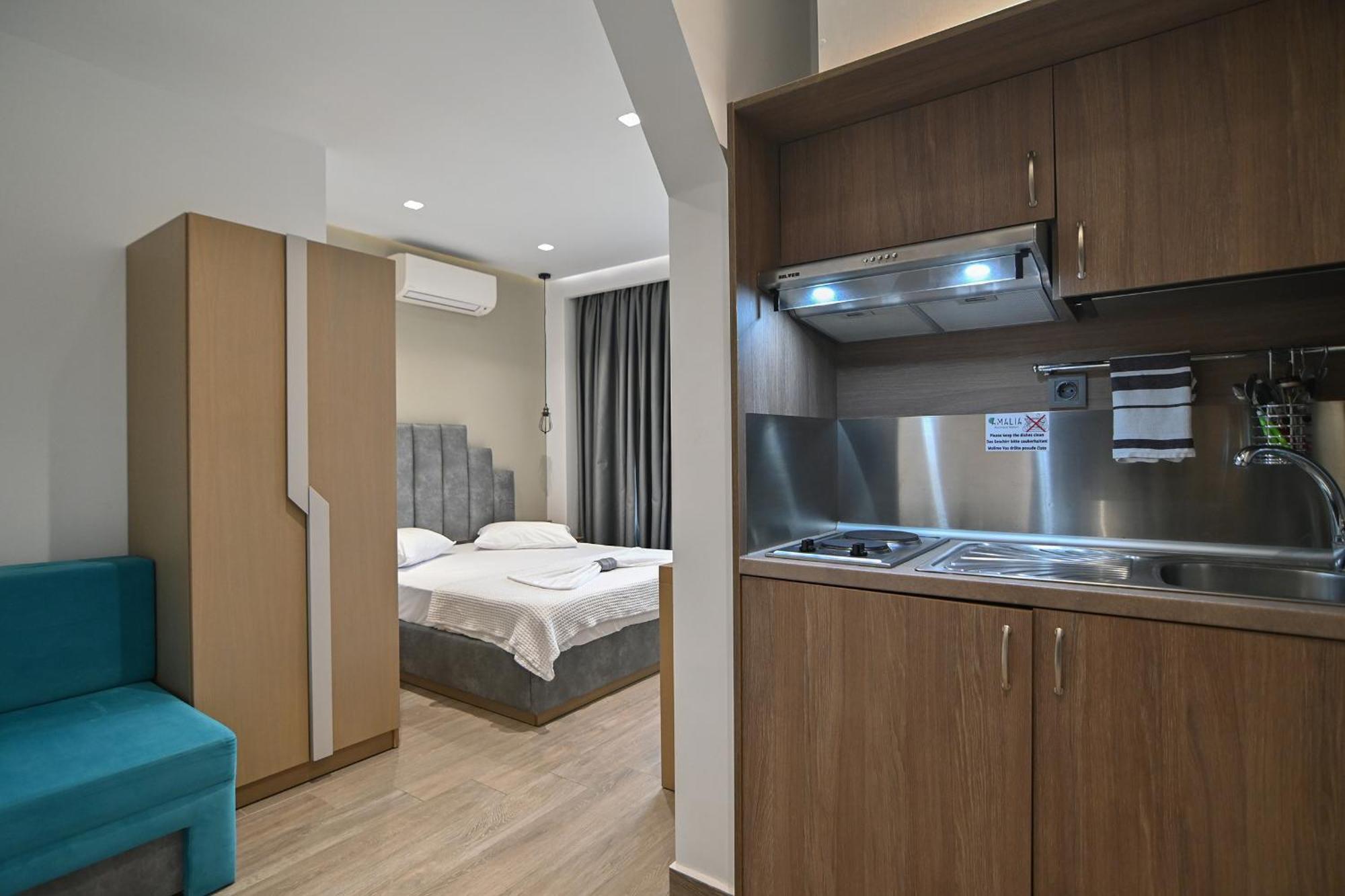 Amalia Rooms Sea View Nea Vrasna Luaran gambar