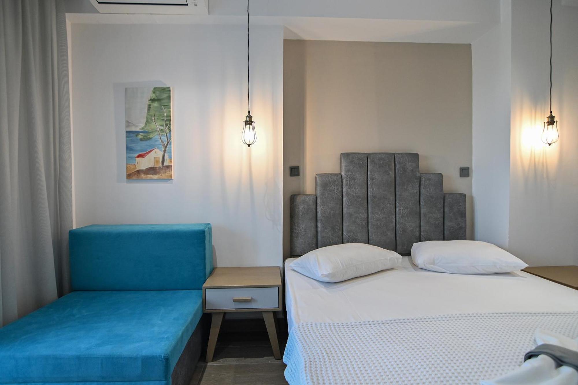 Amalia Rooms Sea View Nea Vrasna Luaran gambar