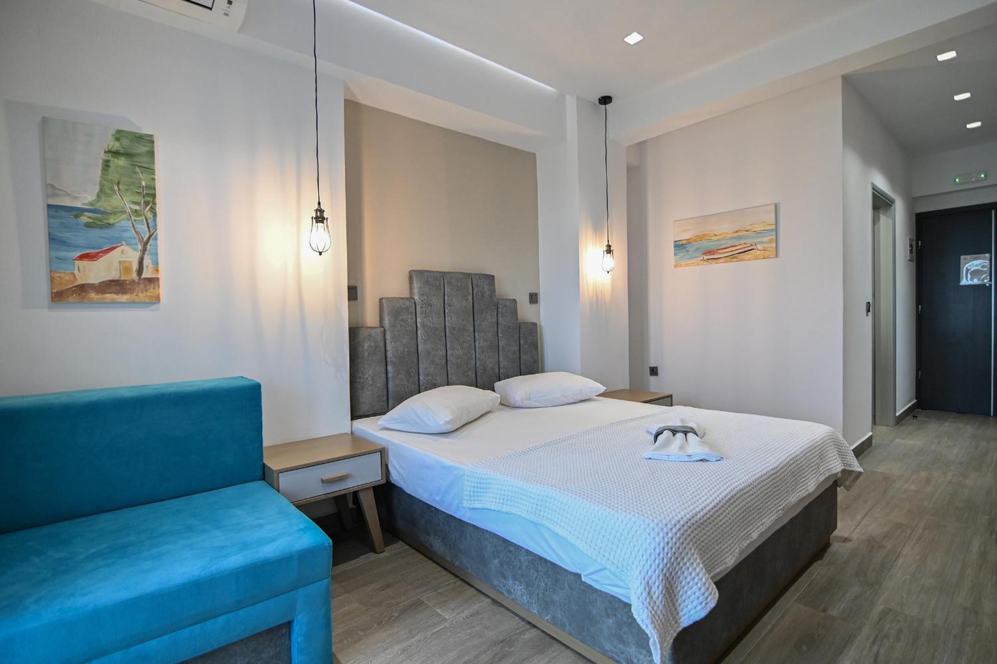 Amalia Rooms Sea View Nea Vrasna Luaran gambar