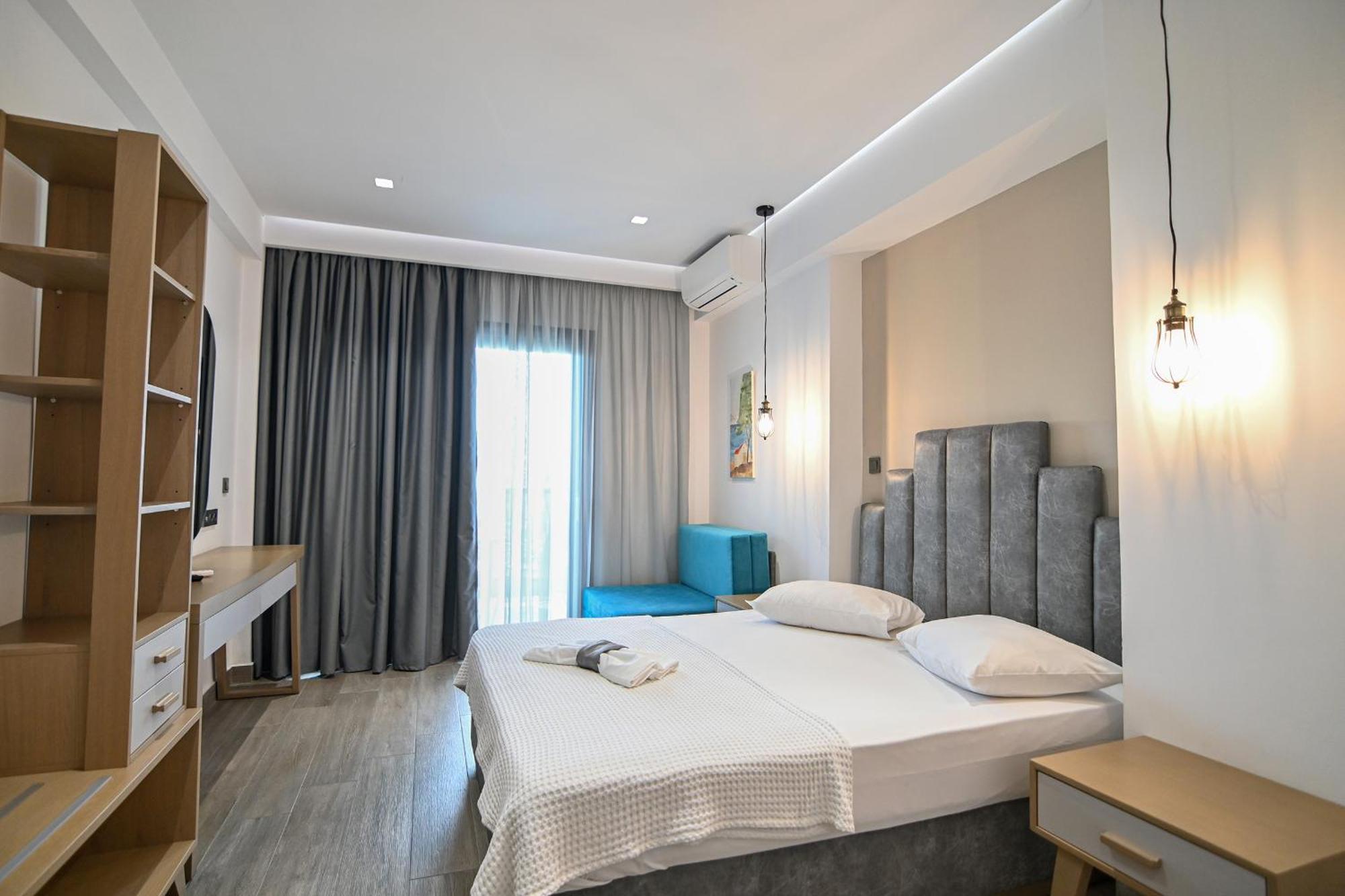 Amalia Rooms Sea View Nea Vrasna Luaran gambar
