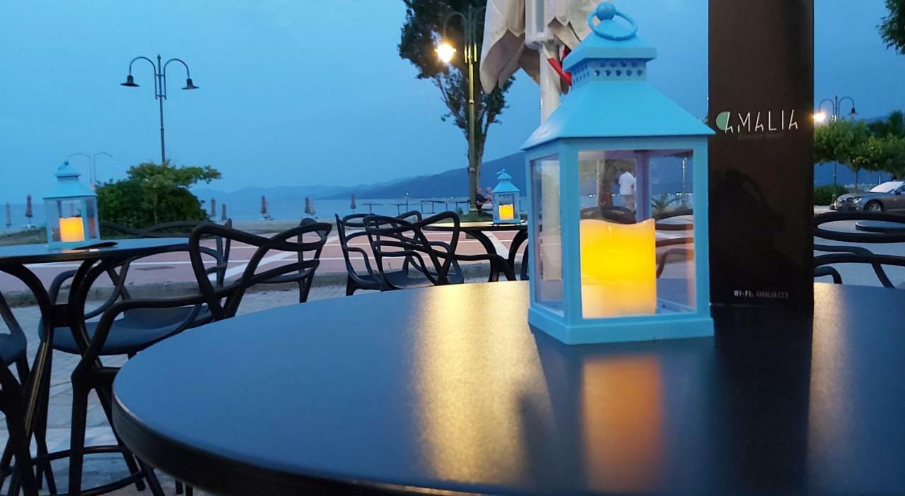 Amalia Rooms Sea View Nea Vrasna Luaran gambar